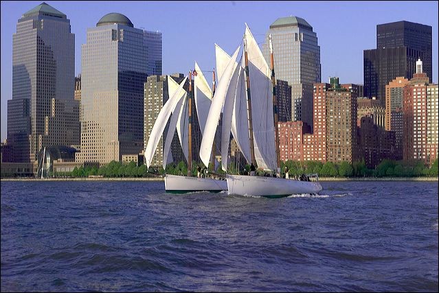 Visit NYC: Statue of Liberty Day Sail on the Schooner Adirondack in Manhattan & Staten Island, New York