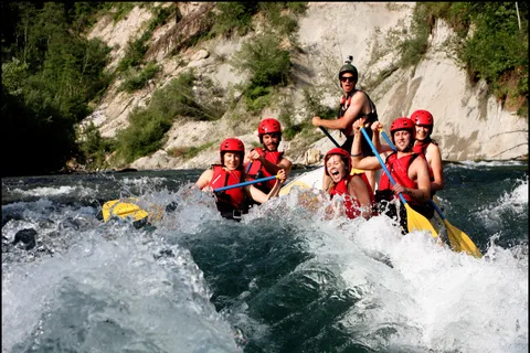 Lago di Bled: Esperienza di rafting sul fiume Sava con servizio di prelievo in hotel