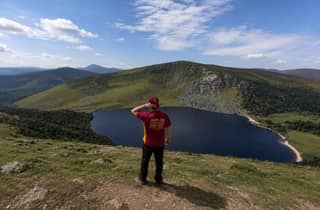 Ab Dublin: Geführte Tour zu den Wicklow Mountains & nach Glendalough