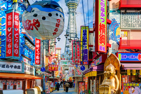 En dags privat anpassad självguidad rundtur i OsakaEn dags privat skräddarsydd rundtur med egen guide i Osaka