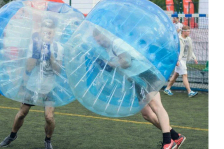 Wroclaw: 1-Hour Bubble Football Experience