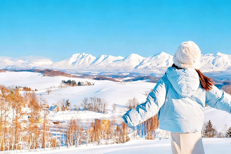 Hokkaido Winter Shikisai no Oka, Blue Pond (Dec.10 - Mar.10) 10:40 am meet at JR Sapporo Station North exit