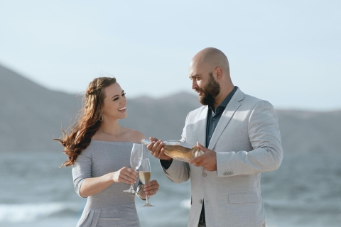 Huwelijksaanzoek op een boot aan de kust van Sorrento!Huwelijksaanzoek aan de kust van Sorrento!