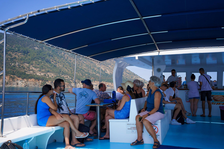 Paphos: Blue Lagoon halve dag boottocht met hoteltransfer