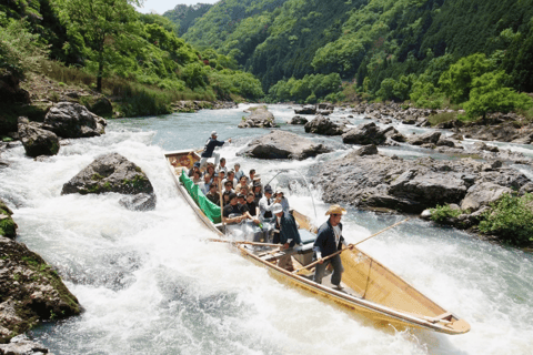 Hozugawa River Cruise & Sagano Train Experience Depart From Kyoto 9:20AM