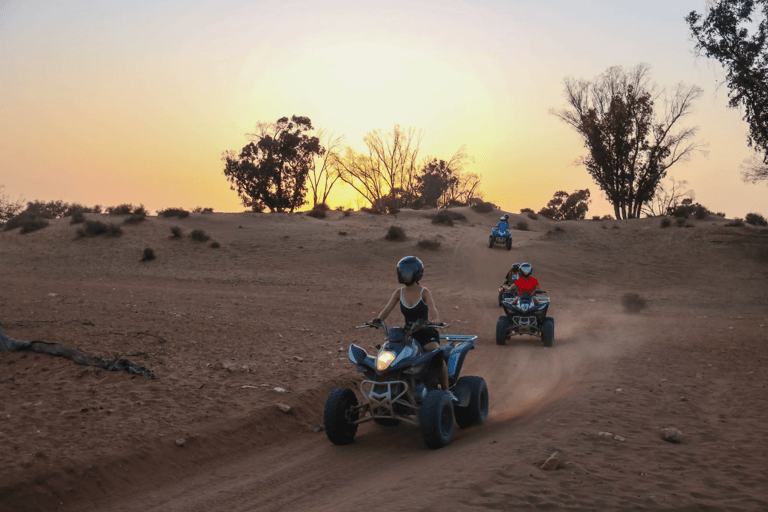 Agadir/Taghazout: Sunset Quad Bike Safari & Tea Break Single Quad Ride (Per Quad)