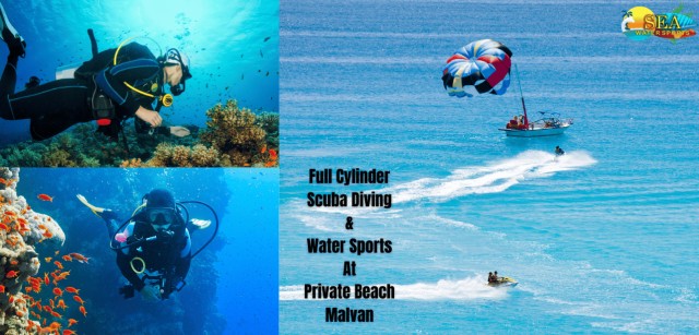 Visit Full Cylinder Dive & Water Sports At Private Beach, Malvan in Devbag, India