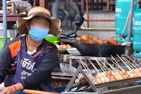 Train Market, Floating Market, and Salt Lake Tour by driver