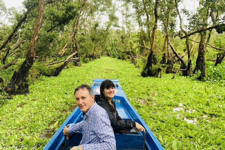 HCM/Chau Doc : Découvrez Tra Su et Dai Quan Samedi Visite d'une jounéeAu départ de Chau Doc : excursion écologique dans la forêt de Tra Su et le village de Dai Quan Sat