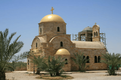 Da Amman al Monte Nebo, Madaba e il sito del BattesimoViaggio con trasporto, biglietti d&#039;ingresso e pranzo e guida