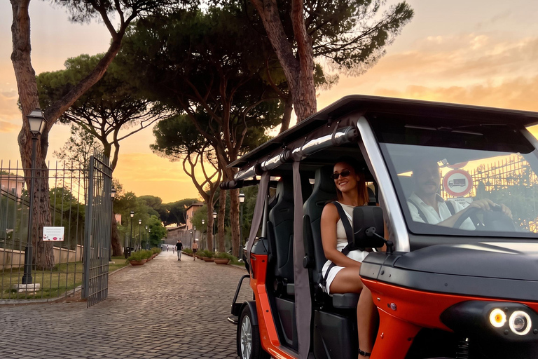 Rome Golf Cart Tour (2.5h) Small Group Rome Golf Cart Tour (2-2.5h)