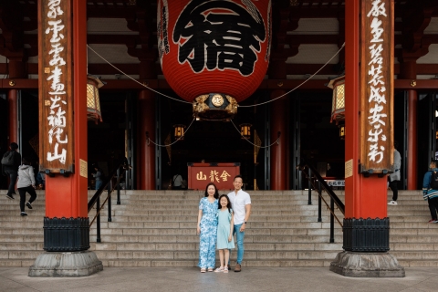 Tokyo : Séance de photos avec un photographe de vacances privé2 heures + 60 photos à 2-3 endroits