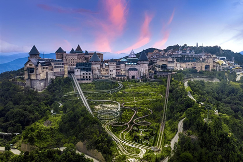 Da Nang: Ba Na Hills linbanetur med lunchbuffé