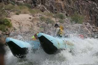 Rafting Mit Dem Schlauchboot Durch Den Grand Canyon