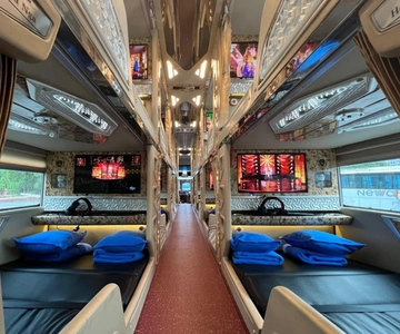 Dagelijks van Hanoi naar Sapa VIP Cabine Bus