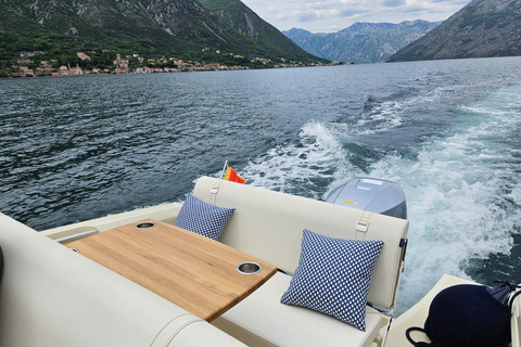 Private Speedboat Guided Kotor Bay with Food & Wine Guided Kotor Bay with Food & Wine