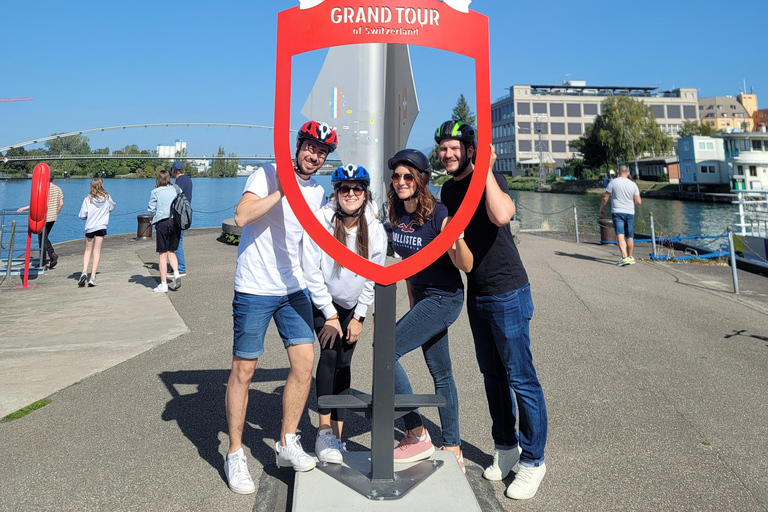 Bazylea: wycieczka rowerowa po trzech krajach z butelką wodyBazylea: wycieczka rowerowa po trzech krajach z butelką na wodę