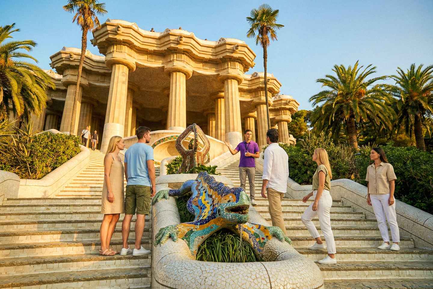 Barcelona: Gaudí’s Park Güell Tour with Fast-Track Ticket