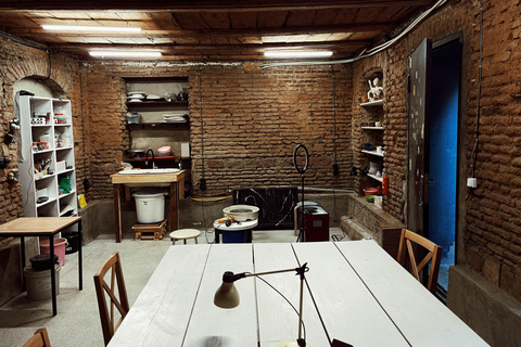 Tbilisi: Pottery Wheel Workshop at MA Ceramic Studio
