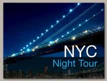 tour of new york city at night