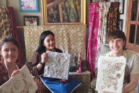 Batik-Meisterkurs mit vollständigem Prozess