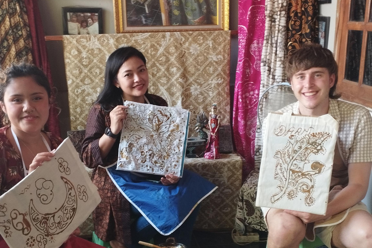 Cours de maître sur le batik avec processus complet