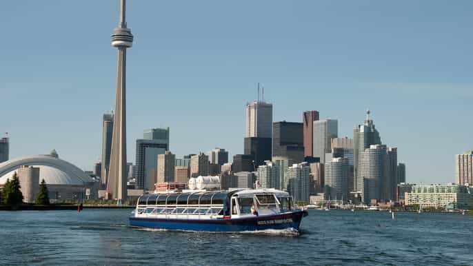 toronto crociera panoramica nel porto e tra le isole