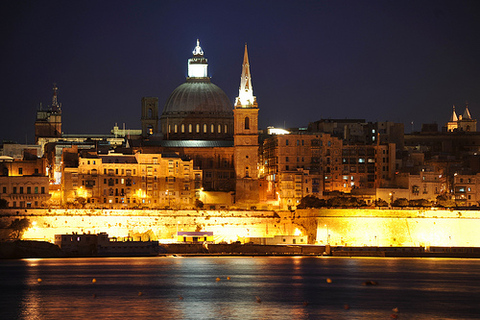 Malta By Night Open-Top Bus Tour, w tym 1-godzinny przystanek Mdina