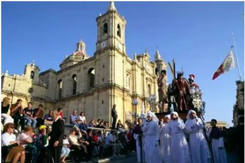 A procissão de Sexta-feira Santa: Visita à tarde em Zejtun