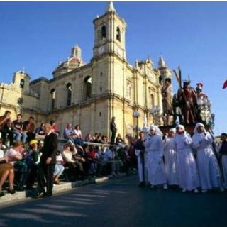 La procession du Vendredi saint : visite de l'après-midi à Zejtun