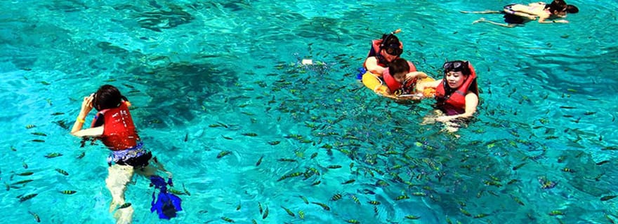 Pattaya : excursion privée en kayak et plongée avec tuba sur l'île de Samae San