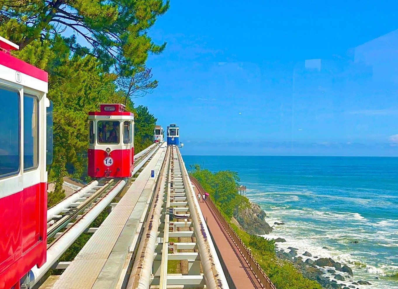 Fra Busan: Blue Line Park Sky Capsule-togbillet