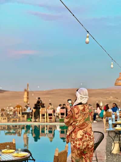 Marrakech : Excursion dans le désert, quad, chameau, dîner et spectacle de feu - quad
