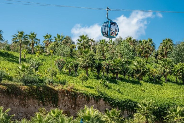 From Agadir: Cable Car Ride with Hotel Transfer and Sunset Pass