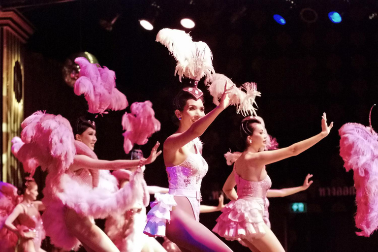 Bangkok : Cabaret Calypso et dîner-croisière avec transfert à l'hôtelCircuit avec point de rencontre