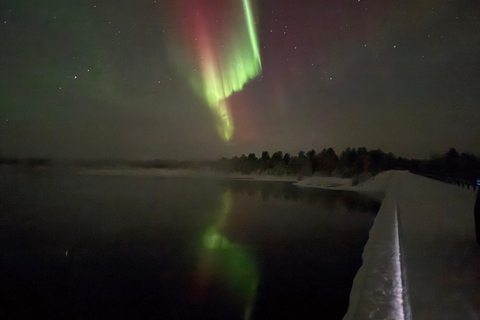Vanuit Saariselkä/Inari: Aurora-jachttour, kampvuur en snacksVanuit Saariselkä/Inari: op jacht naar het noorderlicht, kampvuur en snacks