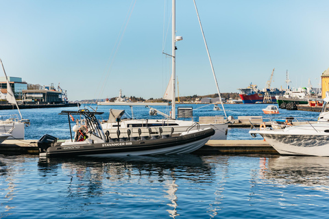 Von Stavanger aus: Lysefjord Sightseeing RIB Bootstour