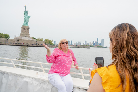 NYC: Liberty Cruise on New York Harbor with Live Guide Premium Admission