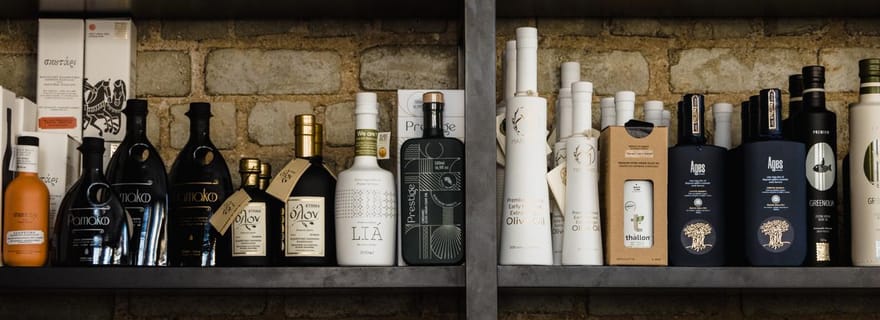 Dégustation d'huile d'olive Olicatessen à Thessalonique