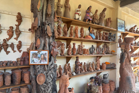 Visite des chefs-d&#039;œuvre de Oaxaca : Poterie, Alebrijes et argile noire