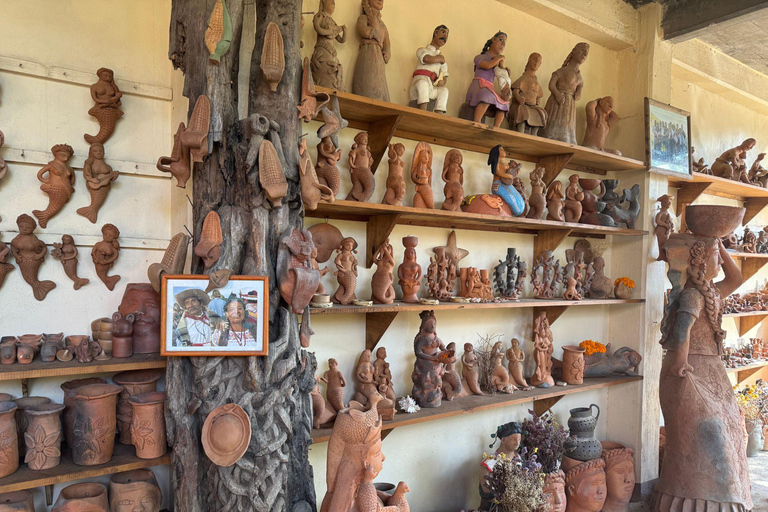 Tour dei capolavori di Oaxaca: Ceramiche, Alebrijes e Argilla Nera