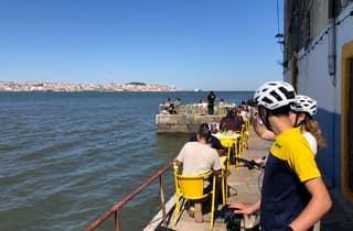Lissabon: E-Bike-Tour am Südufer zur Christus-Statue