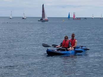 Torquay: noleggio kayak con kayak sit-on-top e sit-in