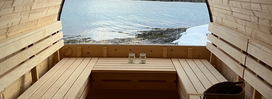 Harstad : visite de l'île avec sauna, faune et déjeuner