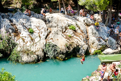 De Jávea à Guadalest et aux chutes d&#039;eau d&#039;AlgarPrise en charge depuis : Port de Jávea