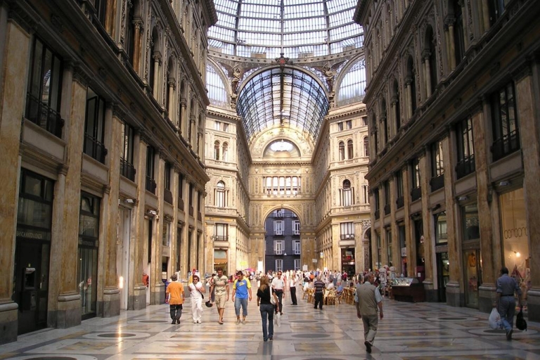 From Naples: Half-Day City Walking & Bus Tour Gulf of Naples Tour in English / Italian