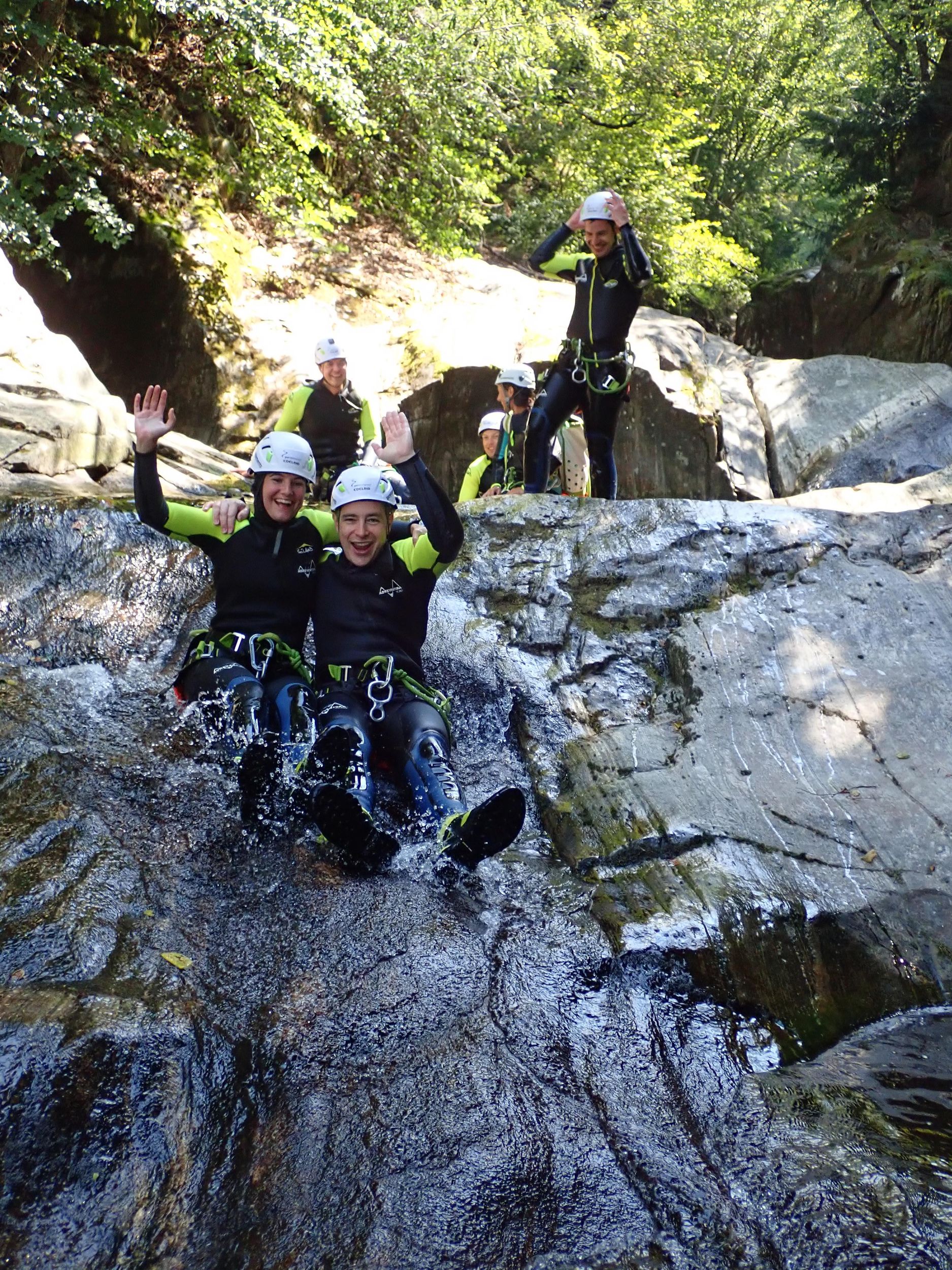 Tessin: Einsteiger-Canyoning im Val Grande im Maggiatal