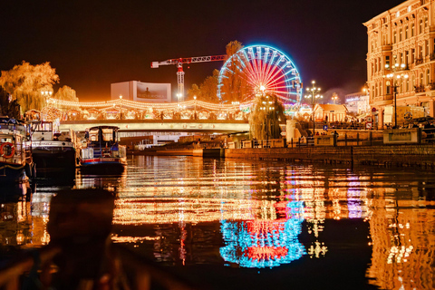 Bydgoszcz: Christmas lights cruise on Brda River
