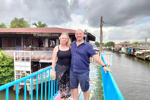 Bangkok - Kanaler Kanaler &amp; Chaophraya River Longtail Boat till Wat ArunPrivat tur med mötesplats