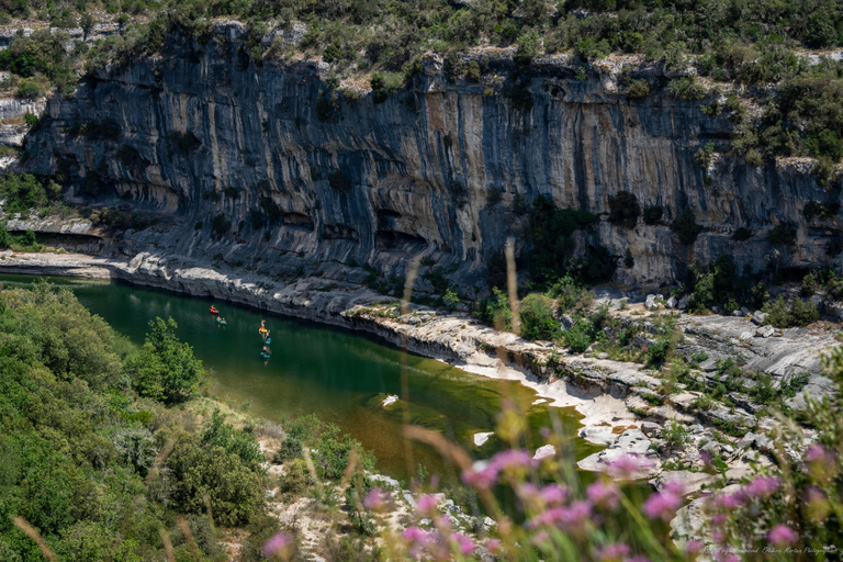 Ardèche Nature Reserve descent: approximately 6 hours, 24 km Descent of the Ardèche Nature Reserve: approx. 6 hours, 24 km